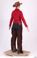  Photos Woman in Cowboy suit 1 Cowboy a poses historical clothing whole body 0006.jpg
